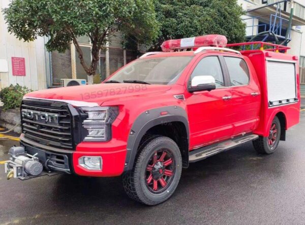 Foton 4WD Equipment Fire Truck