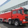 豪沃25吨泡沫消防车