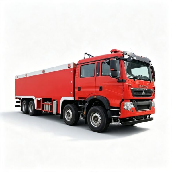 Howo 25-Ton Foam Fire Truck