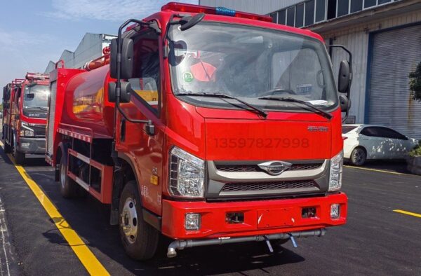 Foton 4‑Ton Fire Sprinkler Truck