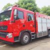 HOWO 6‑Ton Water Tank Fire Truck