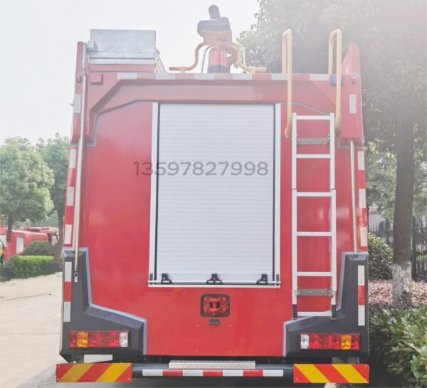 HOWO 6‑Ton Water Tank Fire Truck