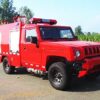 Blue‑plate Warrior 4WD Off‑road Fire Truck