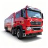Howo Double-row Cab 18-Ton Foam Fire Truck