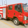 福田双排3吨消防洒水车