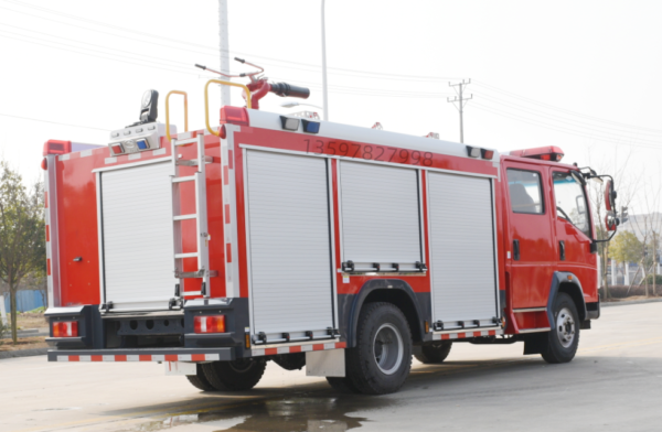 HOWO 5‑Ton Water‑Foam Fire Truck