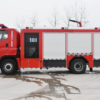 Isuzu 6‑Ton Foam Fire Truck (Separate Crew Cab)