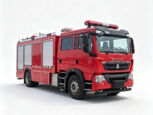 Chemical Rescue Fire Truck