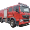HOWO 6-Ton Dry Powder Fire Truck