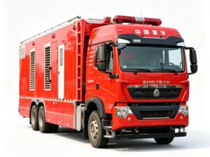 Sinotruk Howo Rear Double Axle Emergency Rescue & Lighting Vehicle