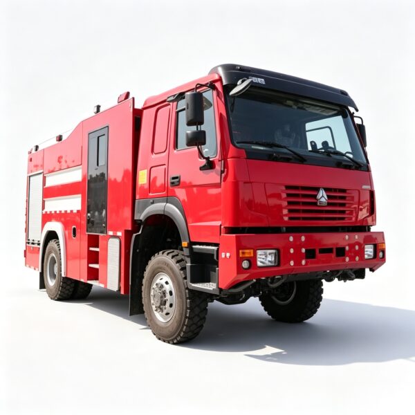 Sinotruk Wangpai 4WD 5.1 Ton Forest Fire Truck
