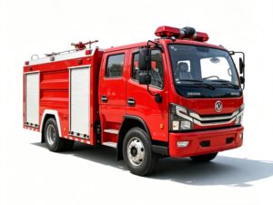 Dongfeng 5-Ton Water Tank Fire Truck