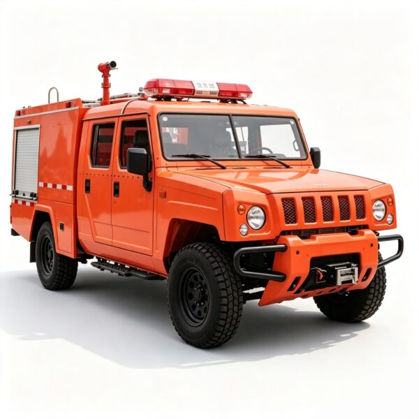 copy_副本 BAW Warrior Double‑Cab 4×4 Off‑Road Fire Truck