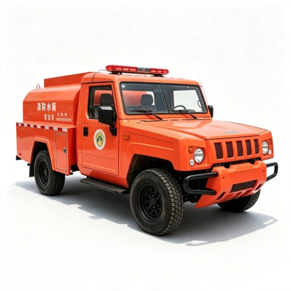 BAW Warrior 4‑WD Off‑Road Fire Truck (Blue‑plate eligible, light‑duty)