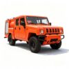 copy_副本 BAW Warrior Double‑Row Forest Off‑Road Fire Truck