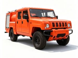 copy_副本 BAW Warrior Double‑Row Forest Off‑Road Fire Truck