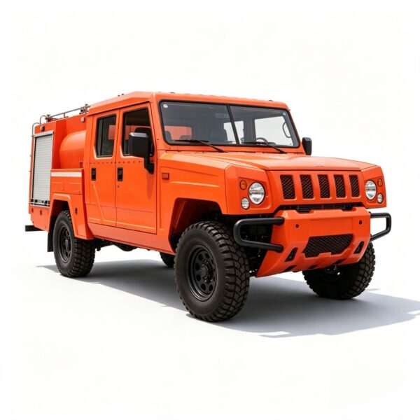 copy_副本 BAW Warrior Double‑Row Forest Off‑Road Fire Truck