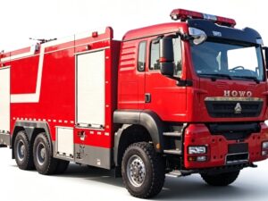 copy_副本 HOWO 18‑Ton 4WD Off‑Road Fire Truck