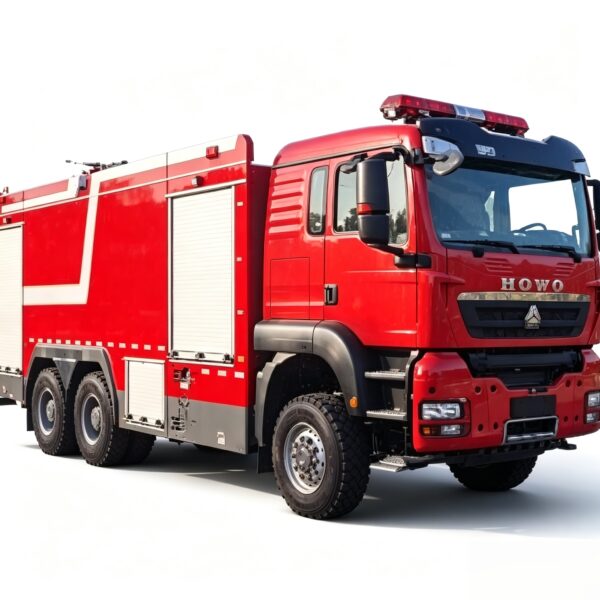 copy_副本 HOWO 18‑Ton 4WD Off‑Road Fire Truck