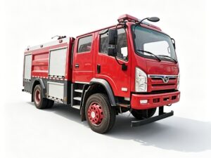 copy_副本 4×4 Off‑Road Forest Fire Water Tank Truck, 6 Ton