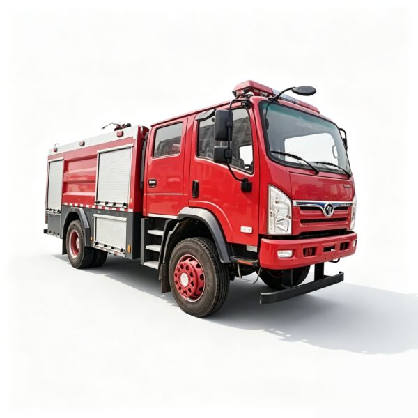 4×4 Off‑Road Forest Fire Water Tank Truck, 6 Ton