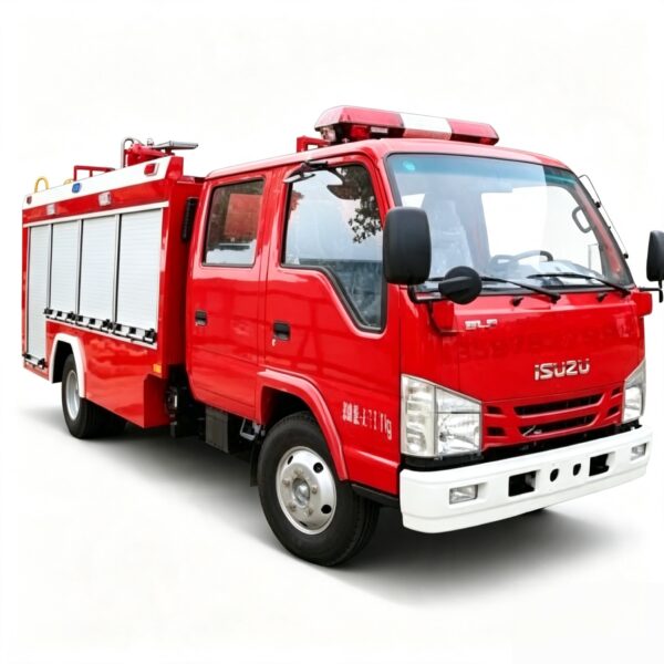 ISUZU 2‑Ton Foam Fire Truck