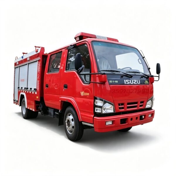 ISUZU 2‑Ton Foam Fire Truck