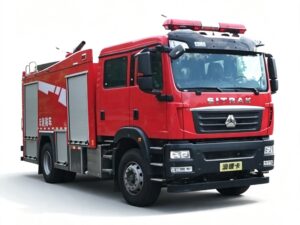 Sitrak 7-Ton Foam Fire Truck