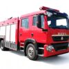 HOWO 6‑Ton Foam Fire Truck