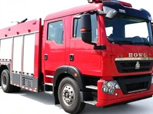 HOWO 6‑Ton Foam Fire Truck