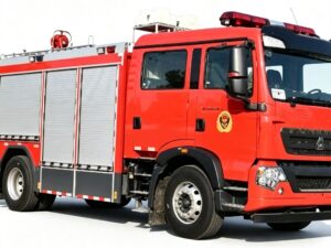 HOWO 5‑Ton CAFS Fire Fighting Truck