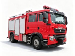 HOWO 5‑Ton Water‑Foam Fire Truck