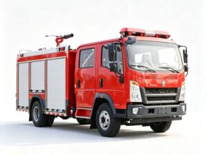 HOWO 5‑Ton Water‑Foam Fire Truck