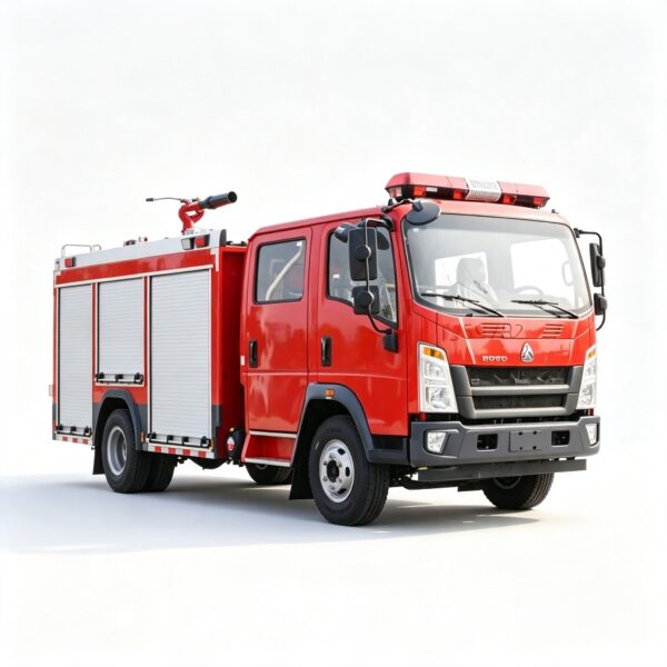 HOWO 5‑Ton Water‑Foam Fire Truck
