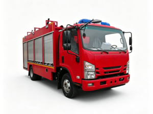 3.5 ton water tank fire truck