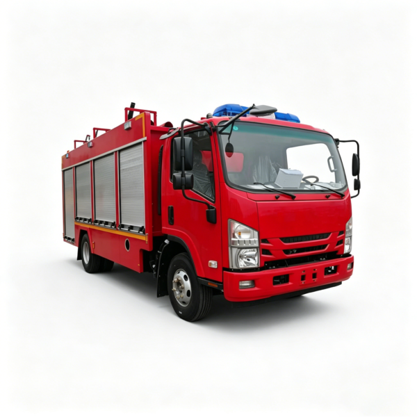 3.5 ton water tank fire truck