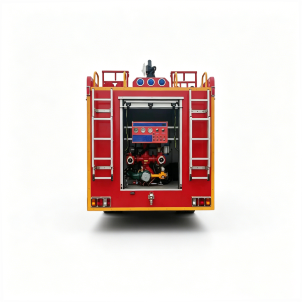 3.5 ton water tank fire truck