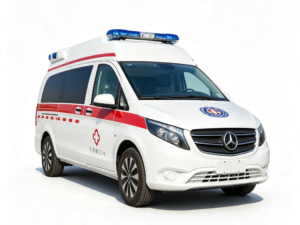 Fujian Mercedes-Benz Vito High Roof Patient Monitoring Ambulance
