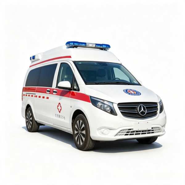 Fujian Mercedes-Benz Vito High Roof Patient Monitoring Ambulance