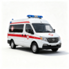 1 Dongfeng Yufeng Short WB Chassis Monitoring Ambulance
