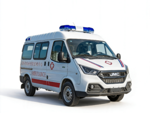 JMC Teshun Short‑WB High‑Roof Chassis Transfer Ambulance