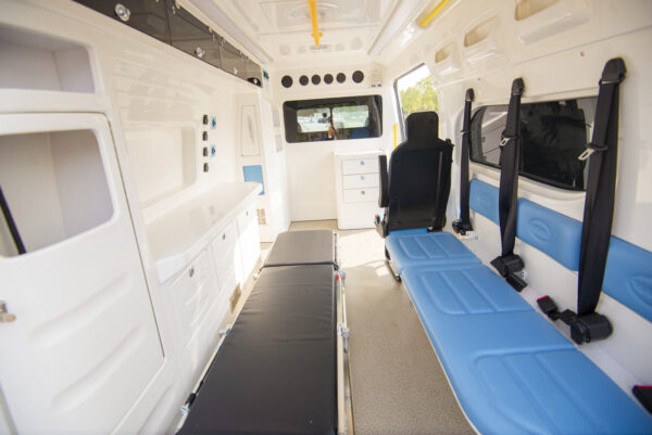 Ford New Gen Transit V348 Long WB High Roof Monitoring Ambulance