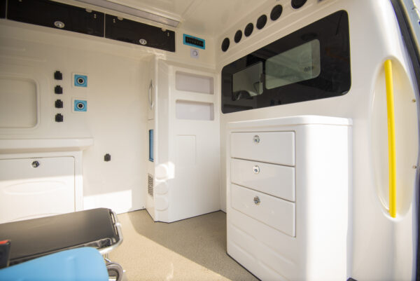 Ford New Gen Transit V348 Long WB High Roof Monitoring Ambulance