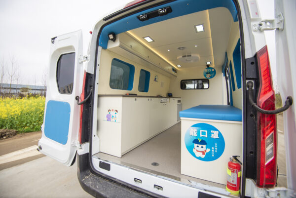 SAIC MAXUS V90 Long WB High Roof Chassis Digital Public Health Check-up Vehicle