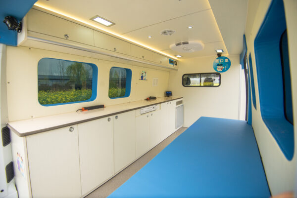 SAIC MAXUS V90 Long WB High Roof Chassis Digital Public Health Check-up Vehicle