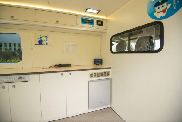 SAIC MAXUS V90 Long WB High Roof Chassis Digital Public Health Check-up Vehicle