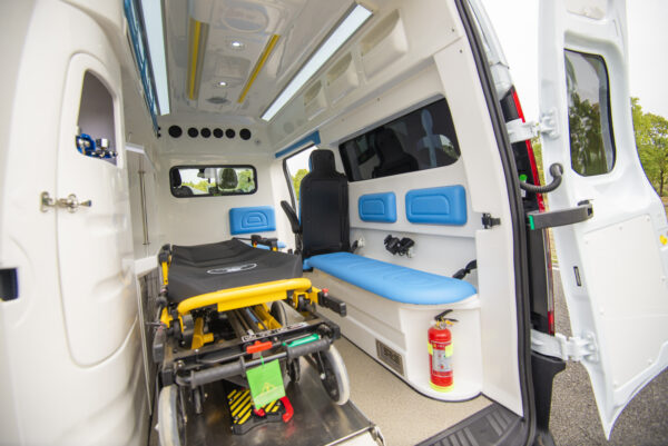 New Upgraded JMC Ford Transit V362 Mid WB Mid Roof Monitoring Ambulance