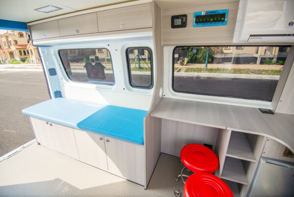 SAIC MAXUS V80 Long WB High Roof National Basic Public Health Service Vehicle (Mobile Medical Patrol Car)