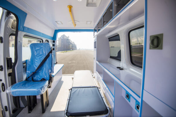 Foton Tuyano Long‑WB Mid Roof Chassis Transfer Ambulance