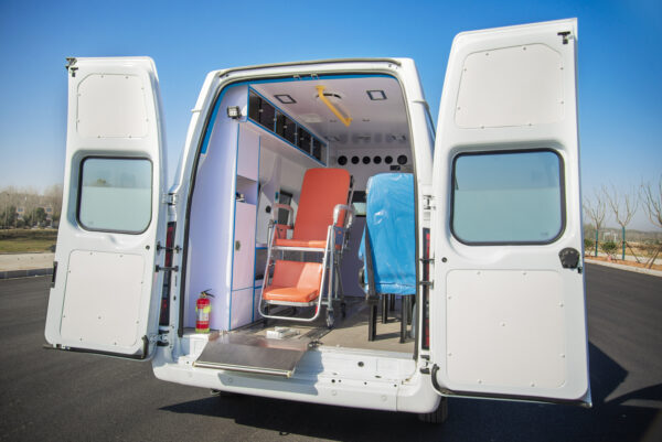 JMC New Light Van Bare Chassis, Mid‑WB High Roof Disabled Ambulance
